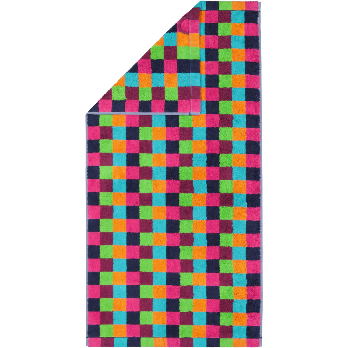 HANDTÜCHER LIFESTYLE KARO 7047 MULTICOLOR - 84 - Multicolor, Textil (50/100cm) - Cawö