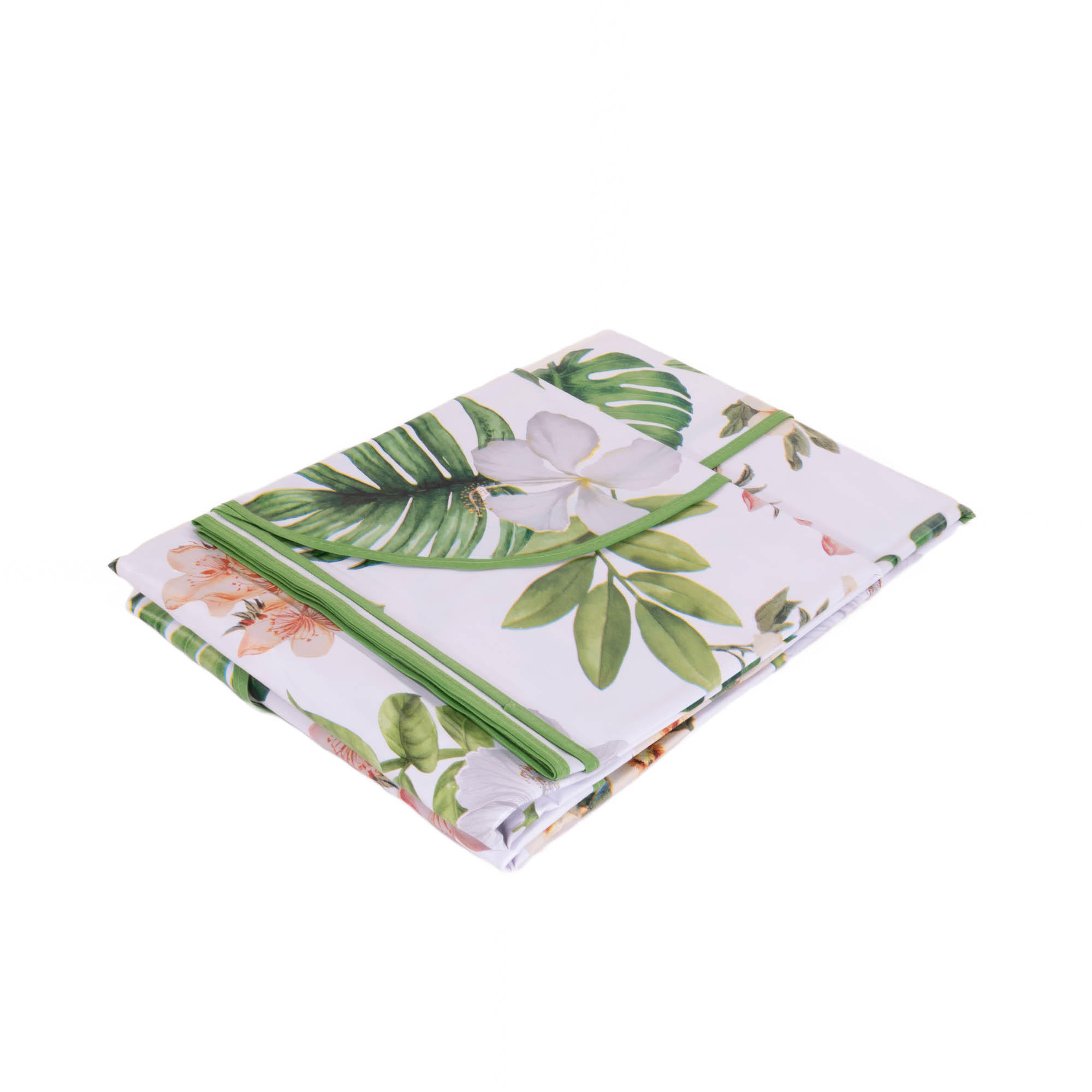 TISCHDECKE Baleares 140/240 cm - Grün, Kunststoff (140/240cm) - Douceur d´intérieur