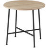 ESSTISCH Ennis,80 x 76 cm,Industrial Holz hell, Eiche Sonoma - Naturfarben, Holz (80/80/76cm) - tectake