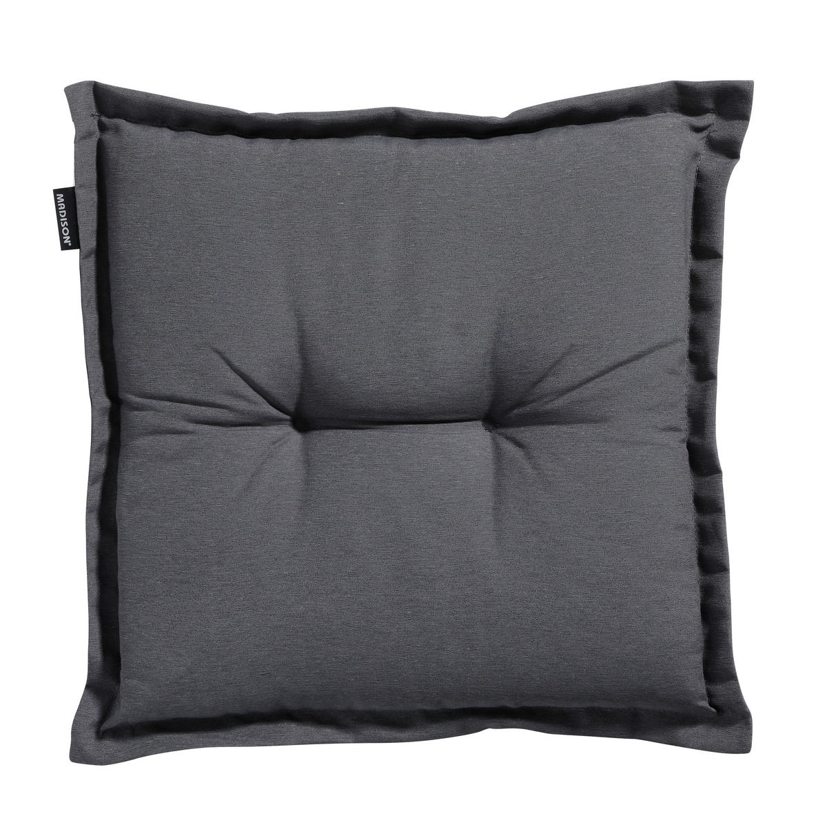 SITZKISSEN Panama 50/50 cm 4er-Set - Grau, Textil (50/5/50cm) - Madison