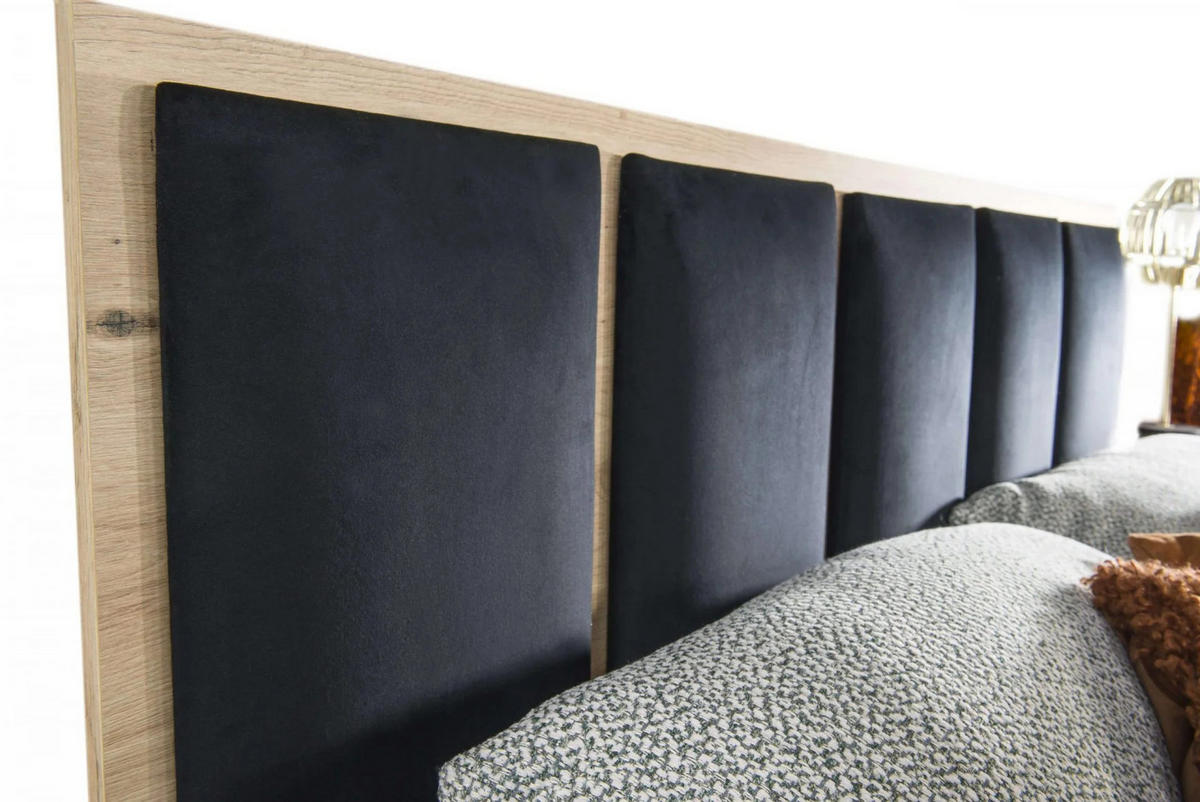 BETT CALI C-16 - Eiche Artisan, Holzwerkstoff - Meblini
