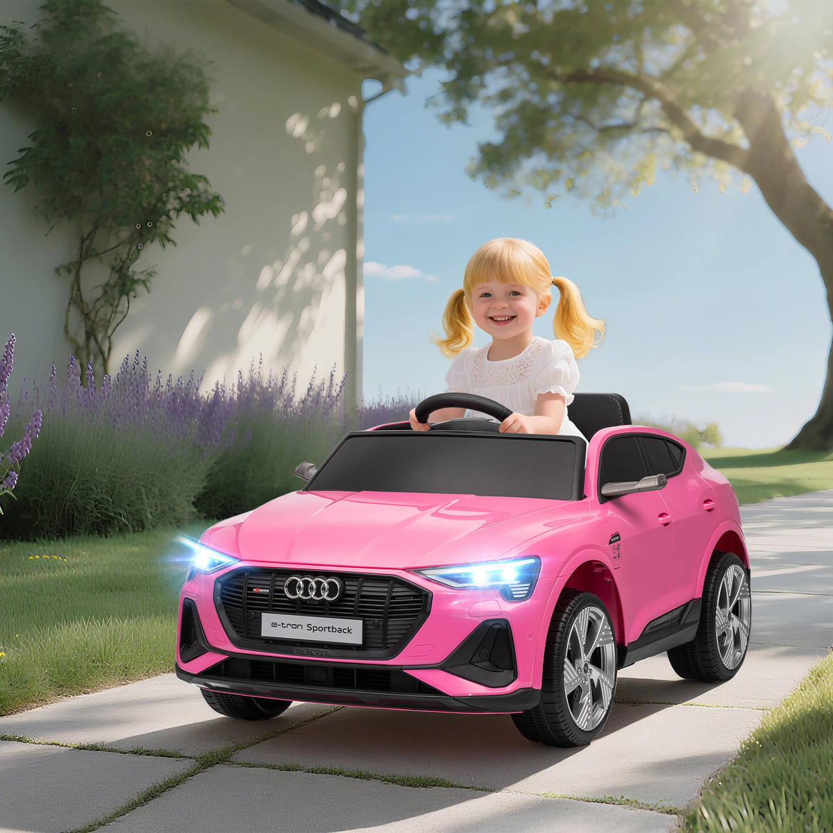 FAHRZEUGE zum Draufsitzen Rosa 108.0/60.0/47.0cm - Rosa, Kunststoff (108/60/47cm)