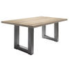 ESSZIMMERTISCH Eila 4 200 x 100 x 75 Esstisch Graphit/Eiche Sägerau - Sonoma Eiche, Holz (200/100/75cm) - 58aufmkessel