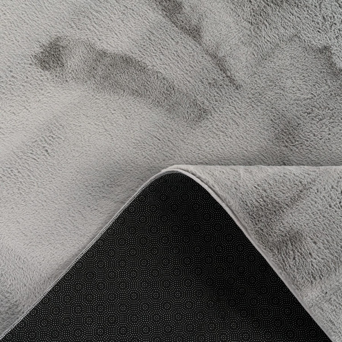 SOFT 380 GRAU 160D - Grau, Kunststoff (160/160cm) - Paco Home