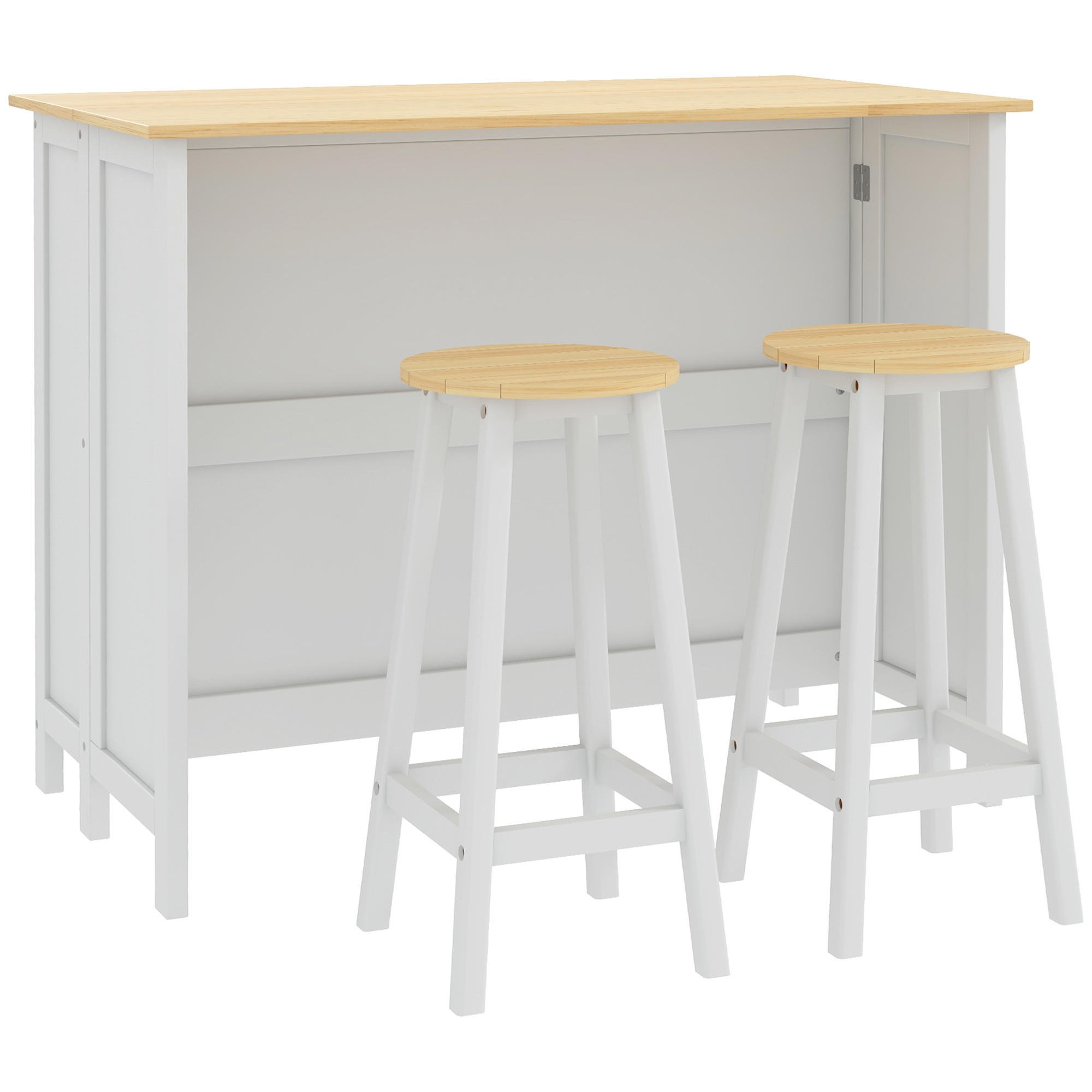 KÜCHENINSEL Weiß 1 Stück - Weiß, Holzwerkstoff (60/90/110cm) - GiPP
