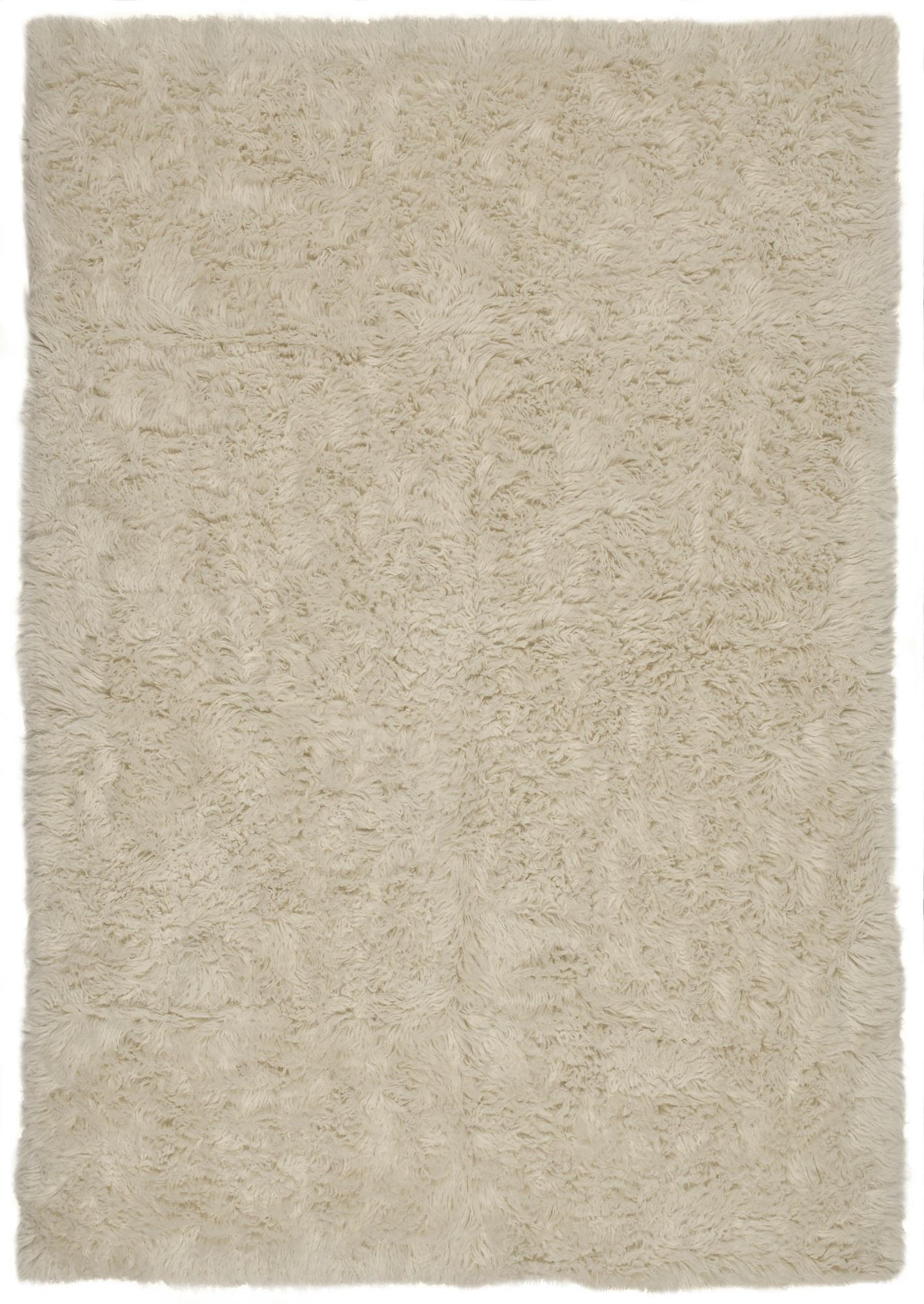 TEPPICH Super Flokati 1400 Naturwollshaggy 170x240 cm - Champagner, Textil (170/240cm) - Rug and Roll