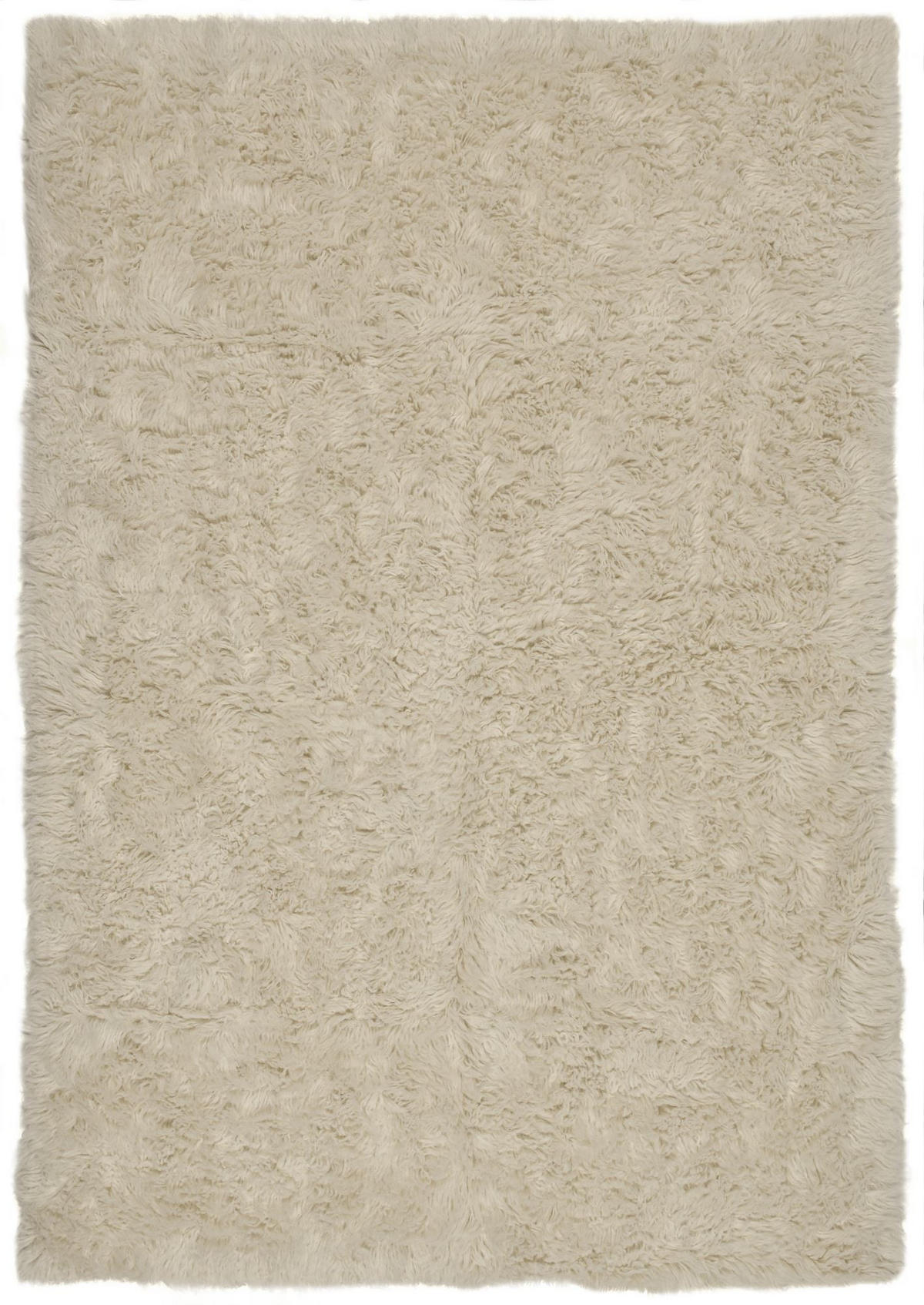 TEPPICH Super Flokati 1400 Naturwollshaggy 260x310 cm - Champagner, Textil (260/310cm) - Rug and Roll