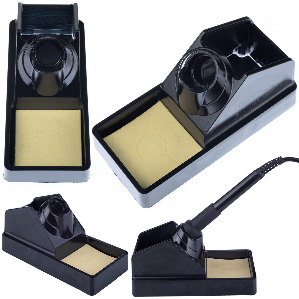 LÖTKOLBEN OH660 2-in-1 Set, 660 W Heißluft + 60 W Lötkolben, 100-500 °C, 22 mm Düse - Multicolor, Kunststoff/Metall (10/10/10cm)