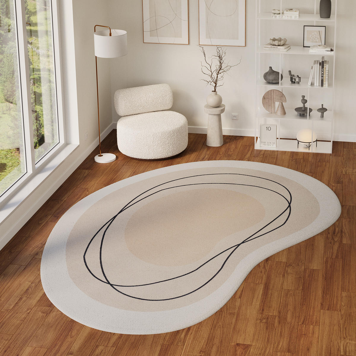 TEPPICH WISP Beige 200/300 cm - Beige, Textil (200/300cm) - Tapiso