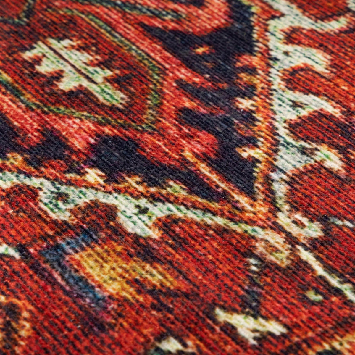 TEPPICH Design englische Kettelung rot - Rot, Textil (200/290cm) - AFK Living