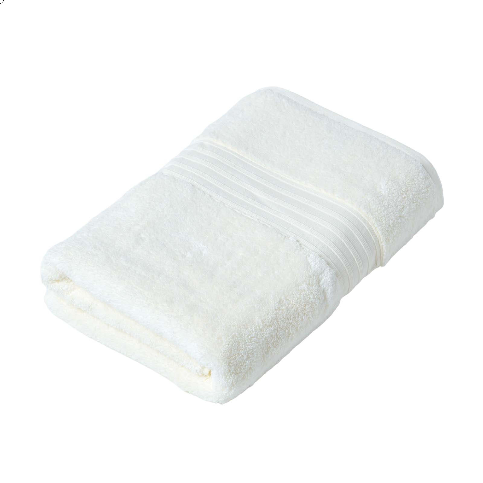 DUSCHTUCH Supima Select creme 70/130 cm - Creme, Textil (70/130cm) - Homescapes