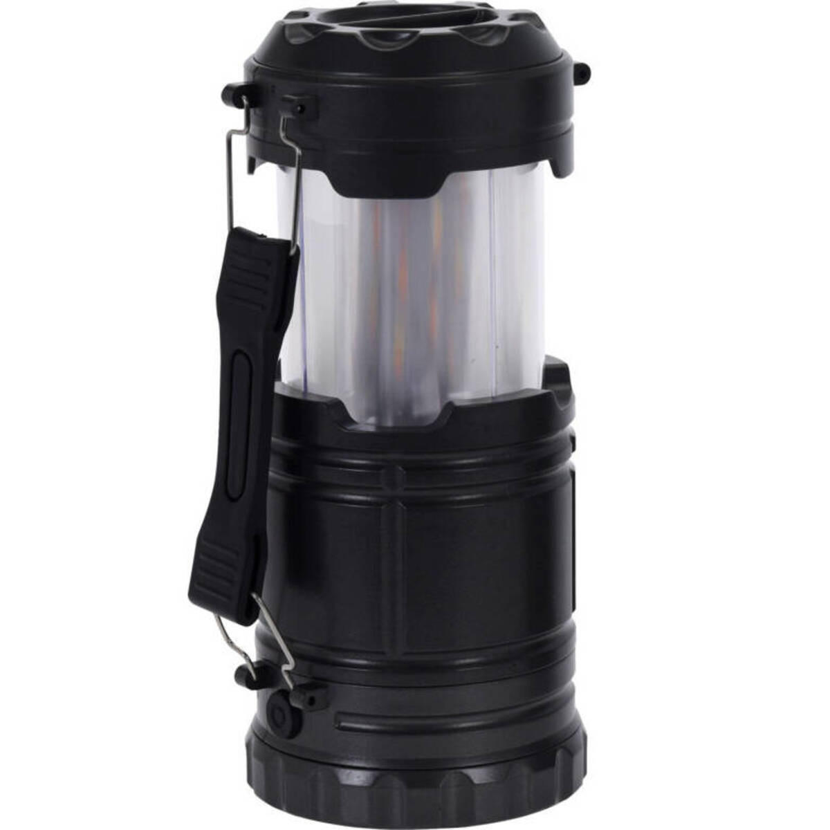 CAMPINGLAMPE Light - Schwarz, Kunststoff (10/9/14cm)