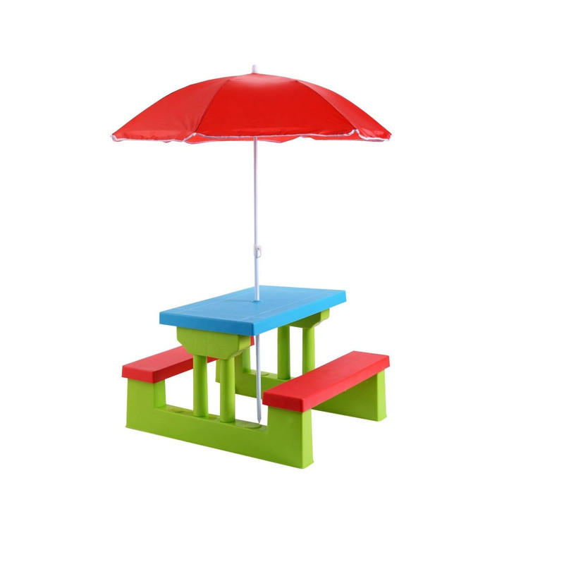 Costway Kinder-Gartensitzgruppe Mehrfarbig