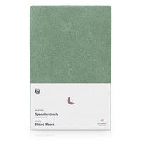FROTTEE Spannbettlaken Oeko-TEX zertifiziert, 100x200x30cm, Grün - Grün, Textil (100/200cm) - Blumtal