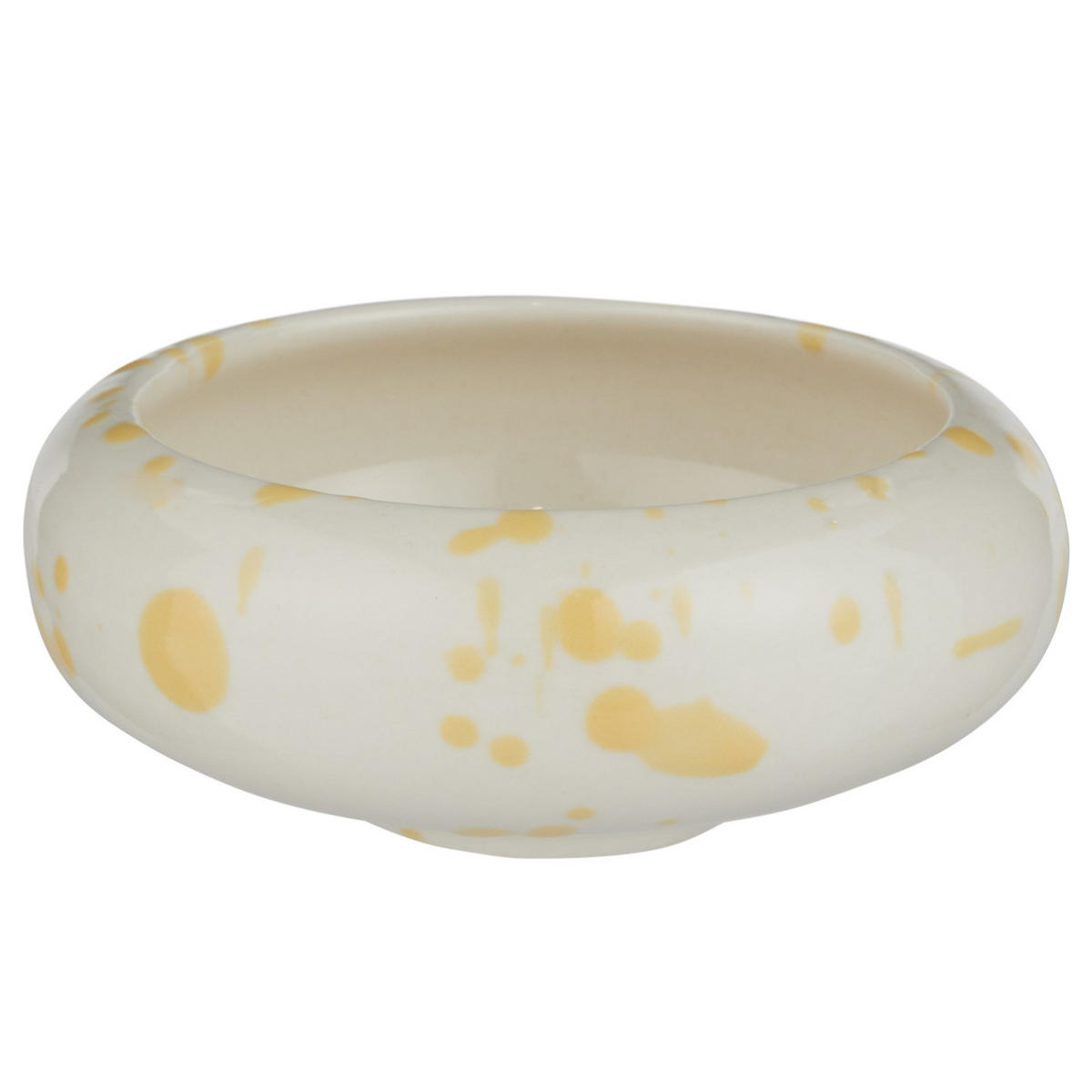 DIPSCHALE Boogy Splash 7cm - Gelb, Keramik (9/9/3.5cm) - Butlers