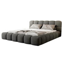 POLSTERBETT Bizu Bettkasten, Lattenrost 160x200 Graphit - Grau, Holzwerkstoff (200/200cm) - Compleo24