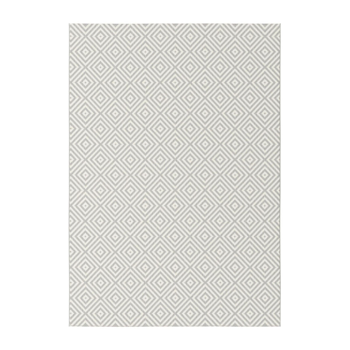 TEPPICH für Innen- und Außenbereiche grau - Grau, Textil (200/290cm) - AFK Living