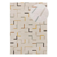 WEBTEPPICH Beige Domus 120/170 cm - Beige, Naturmaterialien/Textil (120/170cm) - Atticgo