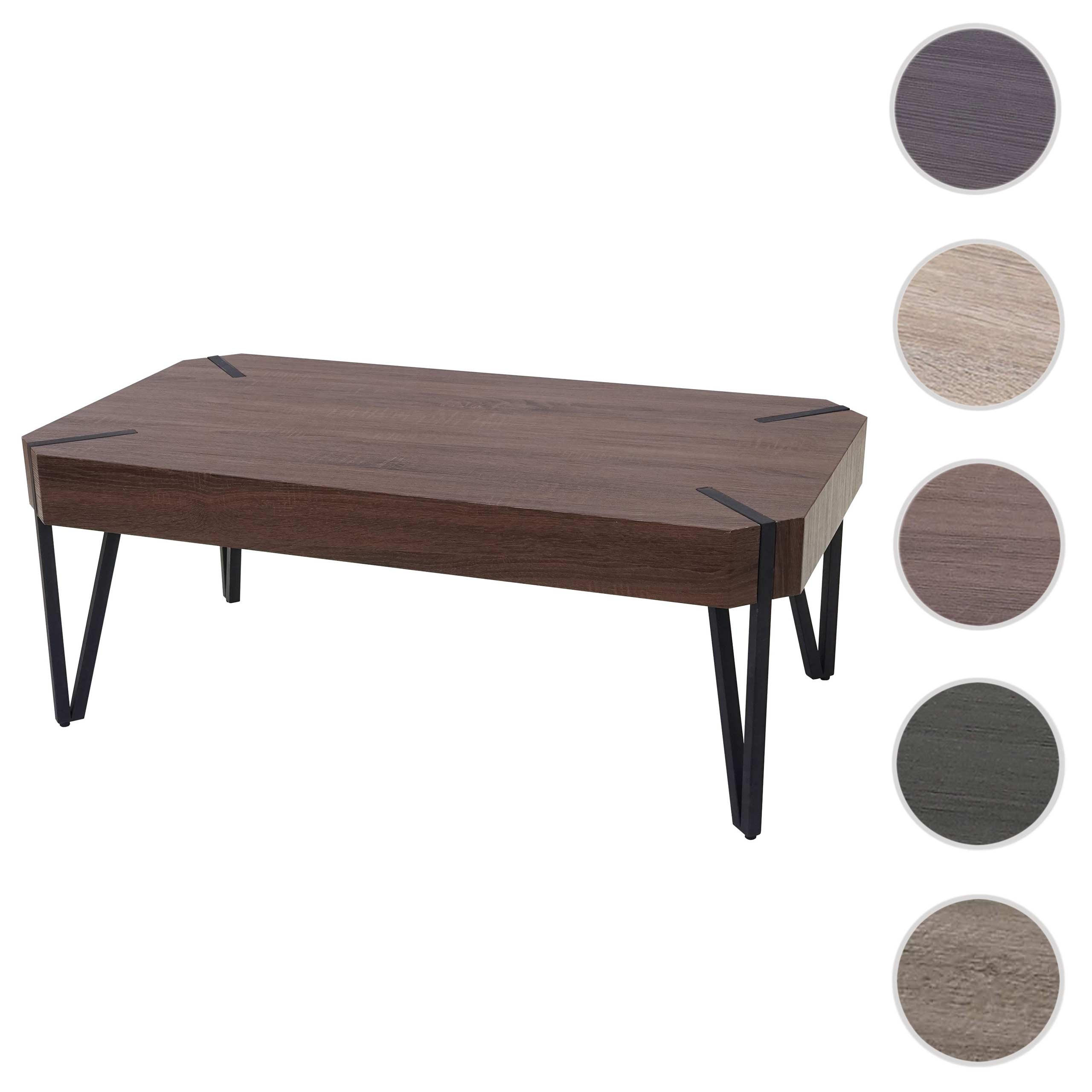 COUCHTISCH rechteck Dunkelbraun - Dunkelbraun, Holz (60/110/43cm) - MCW