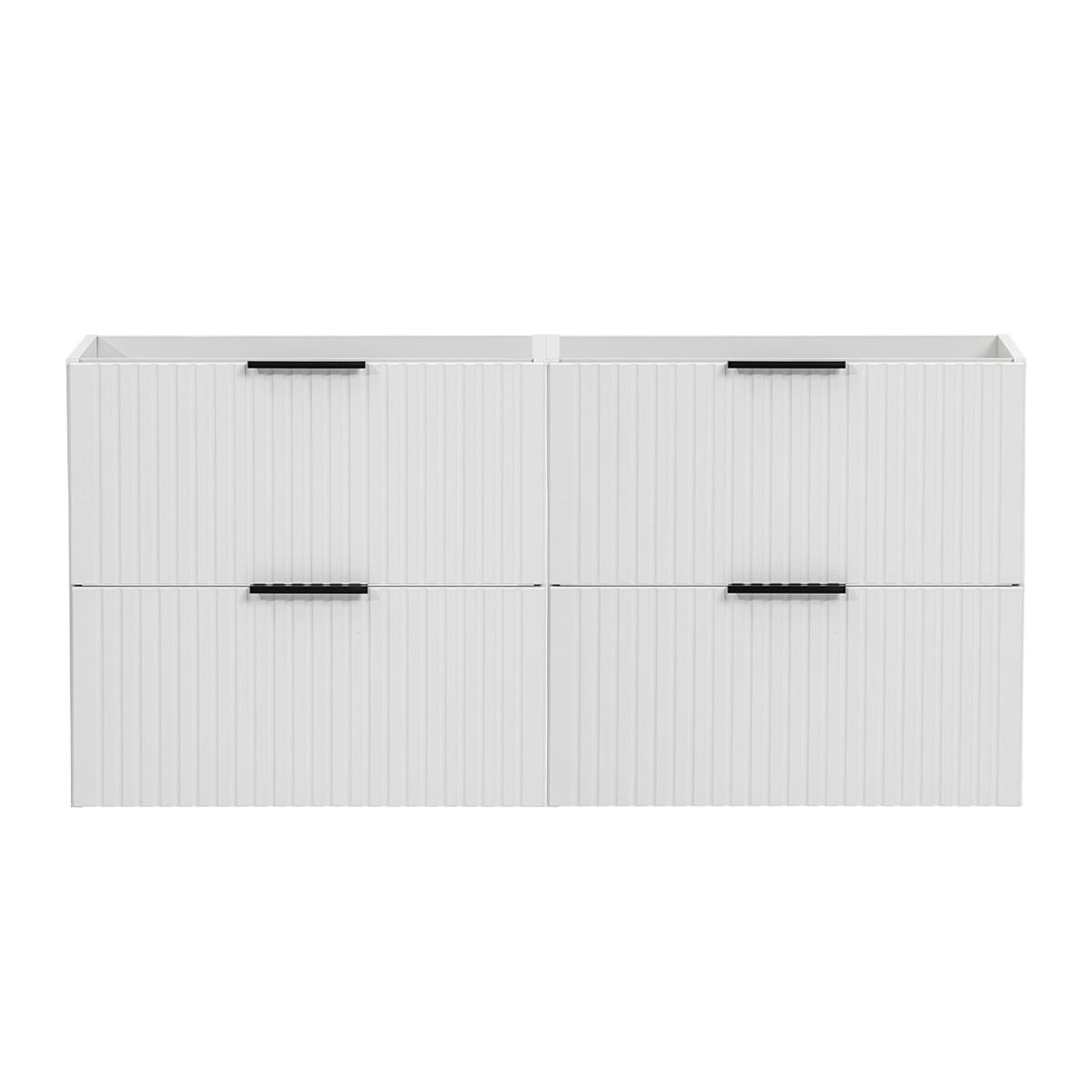 WASCHTISCHUNTERSCHRANK 120.4cm Adriel Weiß - Weiß, Holzwerkstoff (120.4/57/46cm) - Petits-meubles