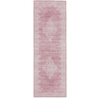 LÄUFER Laury Rosa 80x240 cm - Rosa, Textil (80/240cm) - benuta Pop