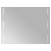 LED-BADSPIEGEL 60x80 cm - Transparent, Glas (60/80/80cm) - furnicato