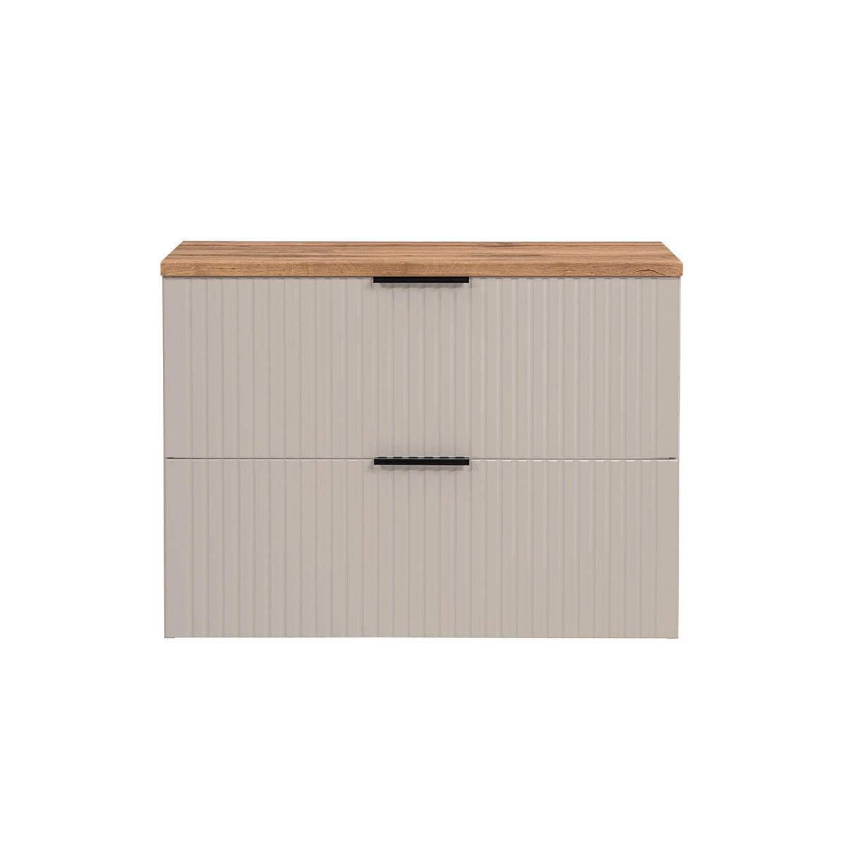 WASCHTISCHUNTERSCHRANK 80.6cm Adriel Beige - Beige, Holzwerkstoff (80.6/59/46cm) - Petits-meubles