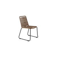 GARTENSTUHL 2er Set Holz - Naturfarben, Textil (57/86/59cm) - ebuy24
