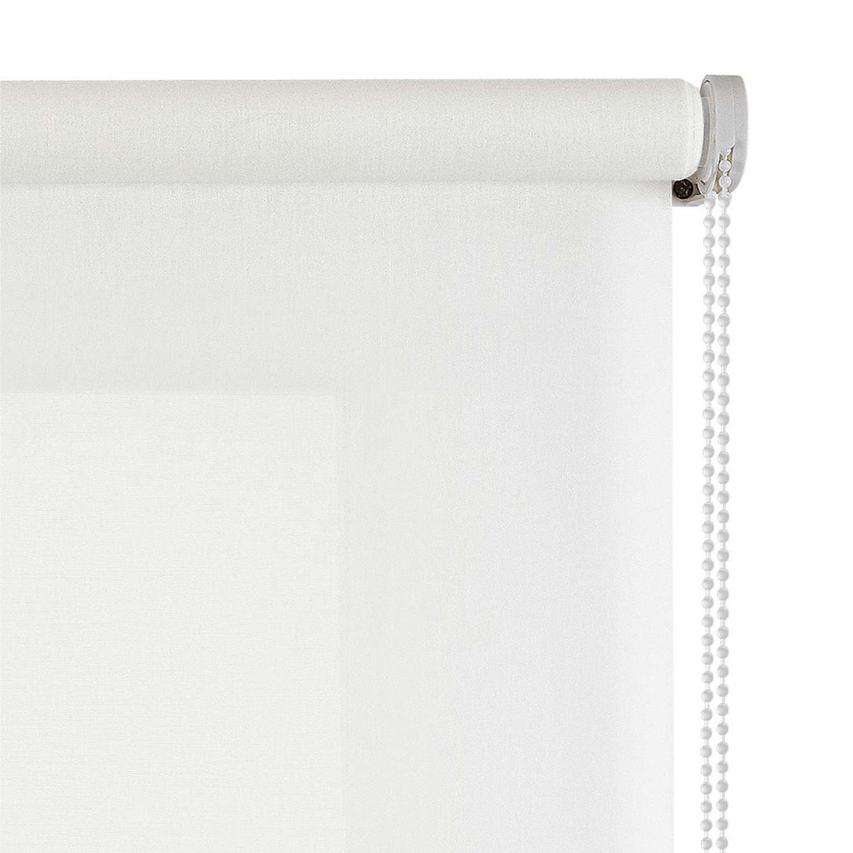 ROLLO | Deco Weiß, 100 cm x 250 cm - Weiß, Kunststoff (100/250cm) - STORESDECO