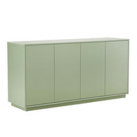 SIDEBOARD 160 cm, Grün - Grün, Holz (45/80/160cm) - Oviala