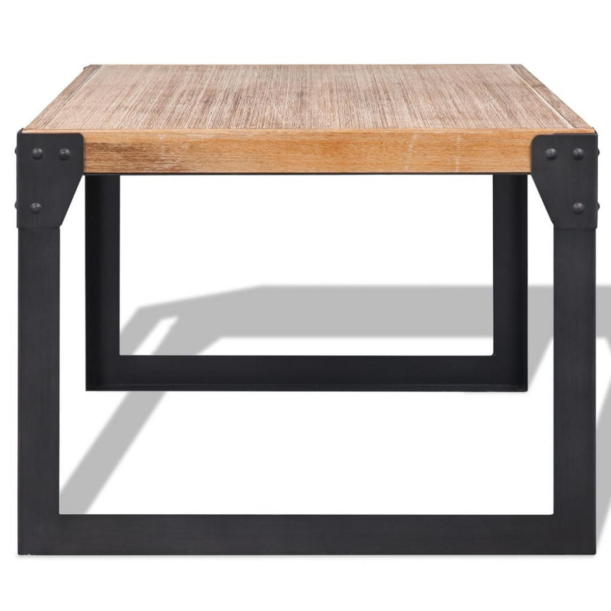 COUCHTISCH Massivholz Akazie 100x60x45 cm - Braun, Holz (100/60/45cm) - furnicato