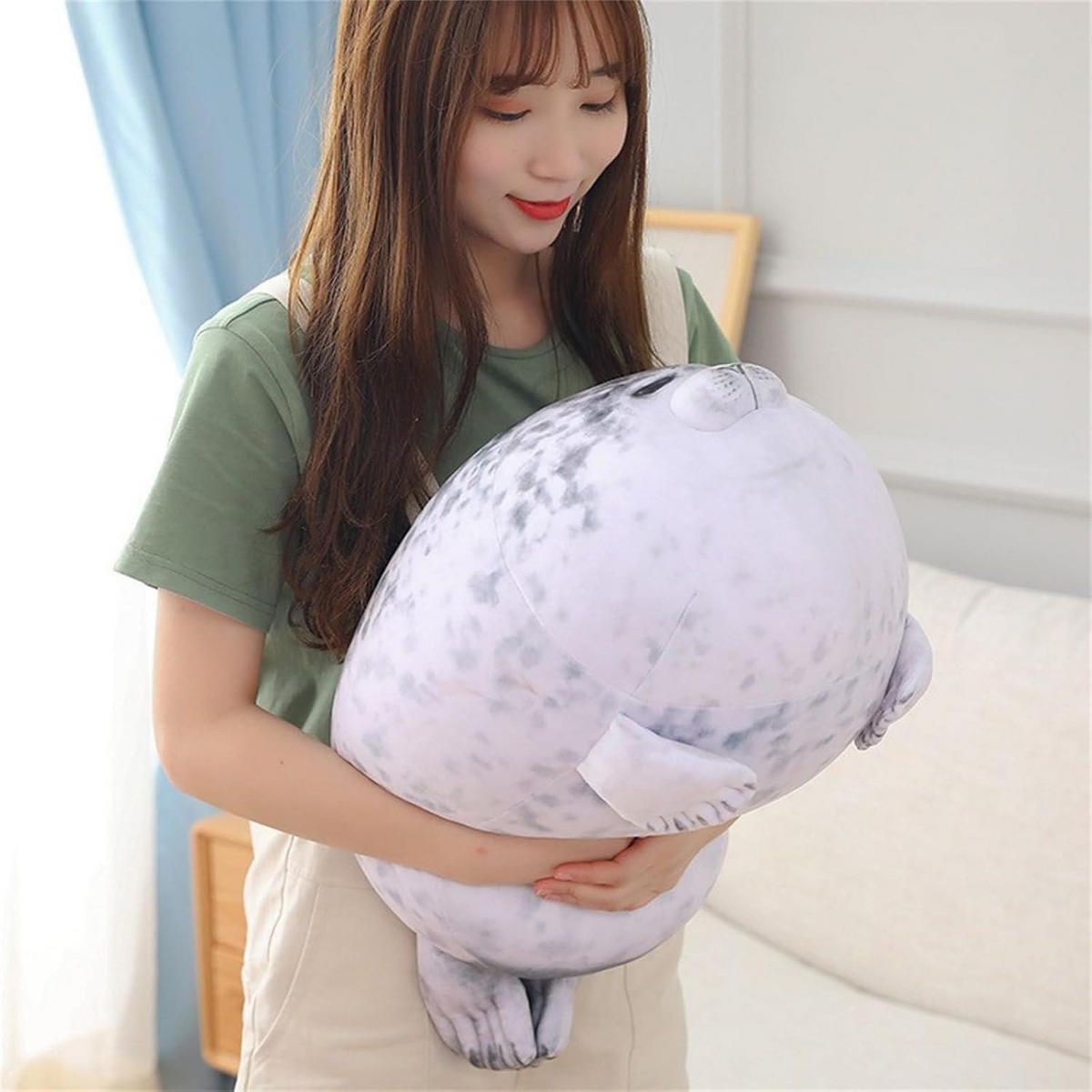 PLÜSCHTIER Robbe 20 cm - Multicolor, Textil (20/20cm)