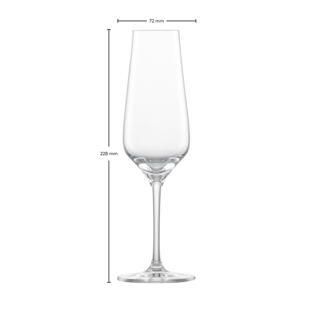 Thumbnail - Zwiesel Glas Sektgläser, Transparent, Glas, Essen & Trinken, Gläser, Champagner- & Sektgläser
