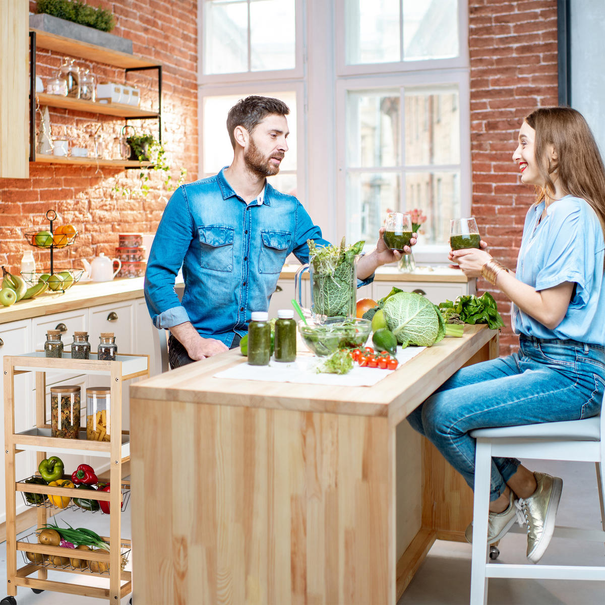 NISCHENWAGEN - Multicolor, Holz/Holzwerkstoff (22/83/40cm) - Relaxdays