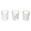 DUFTKERZEN Weihnachtsmotiv 3er-Set 5 cm - Weiß, Glas (5/6/5cm) - Atmosphera Createur d´interieur