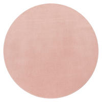 KURZFLORTEPPICH 160/160 cm Cadiz 630 - Rosa, Kunststoff (160/160cm) - Paco Home