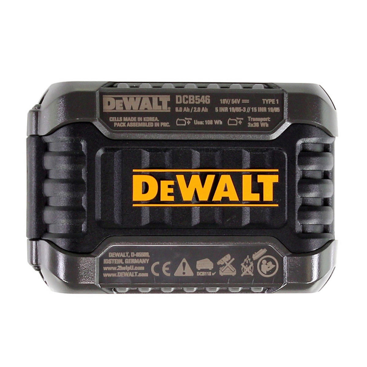 DEWALT DCB 118 T2 XR FLEXVOLT Starter Set + 2x Akku 6,0 Ah - Multicolor, Kunststoff (31/240/17cm) - DeWalt