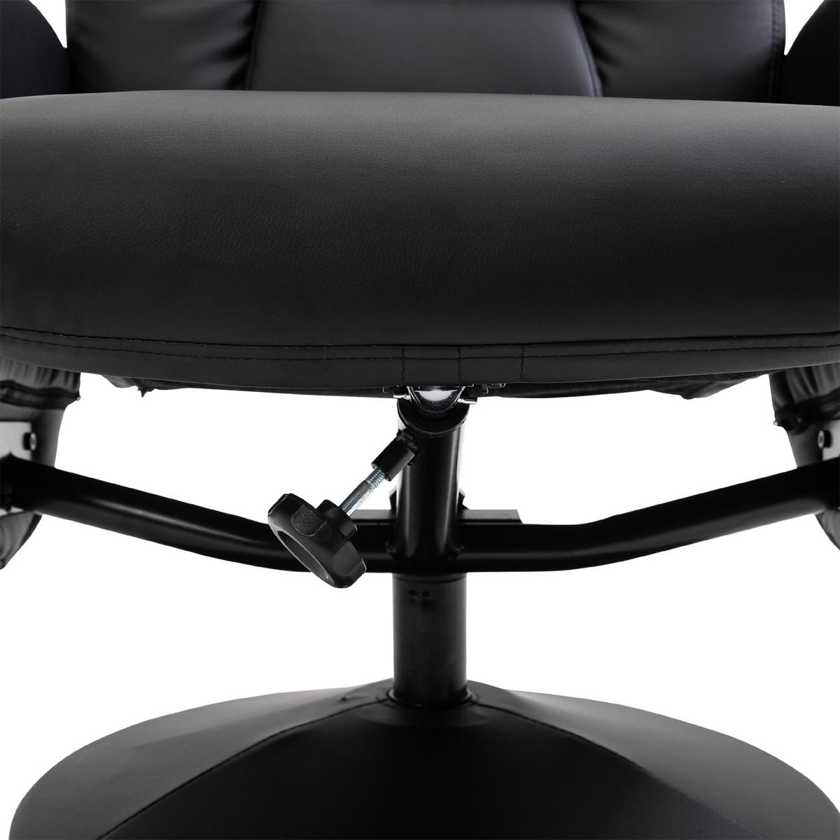 RELAXSESSEL DE-17366 Schwarz - Schwarz, Metall (81/101/76cm) - ComfortXL