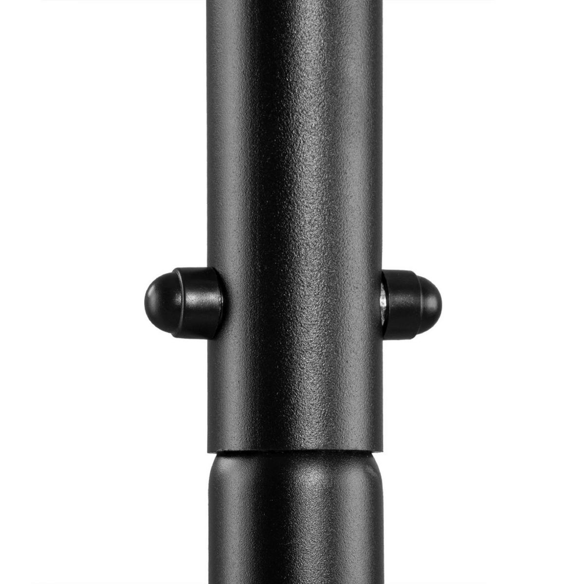 KORBHÄNGESESSEL Aria grau inkl. waschbare Bezüge - Grau, Kunststoff/Metall (95/196/95cm) - Juskys