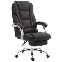 BÜROSTUHL Pacira, Stoff Schwarz - Schwarz, Textil/Metall (68/127/64cm) - TPFLiving