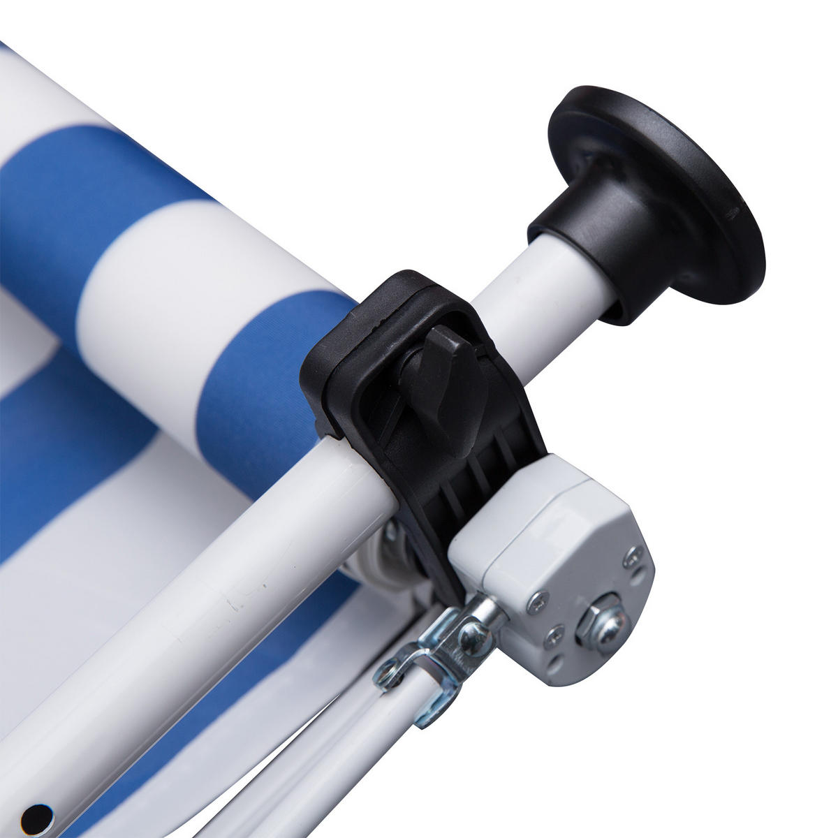 MARKISE, Grün+Weiß, Aluminium, Stahl, Polyester - Blau, Metall (150/280/300cm) - Outsunny