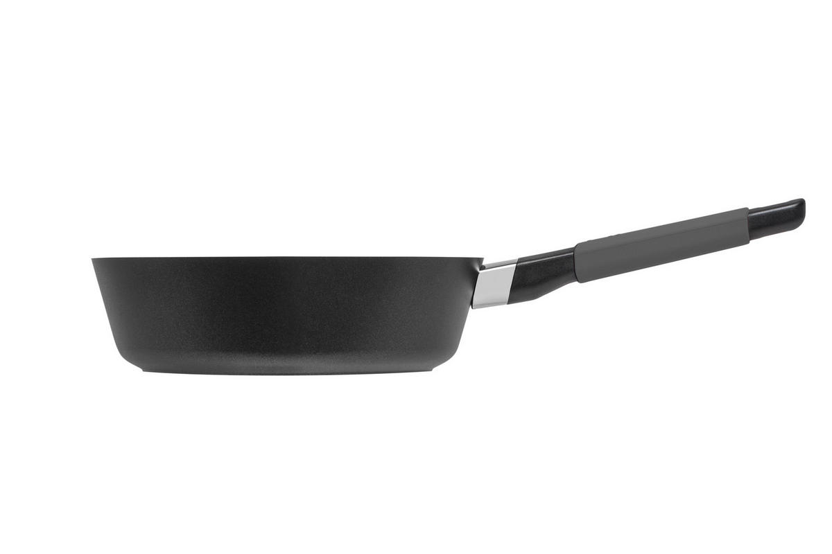 HOCHRANDPFANNE INDUKTION ⌀24cm - ANTHRAZIT - Anthrazit, Kunststoff/Metall (24cm) - Gastrolux