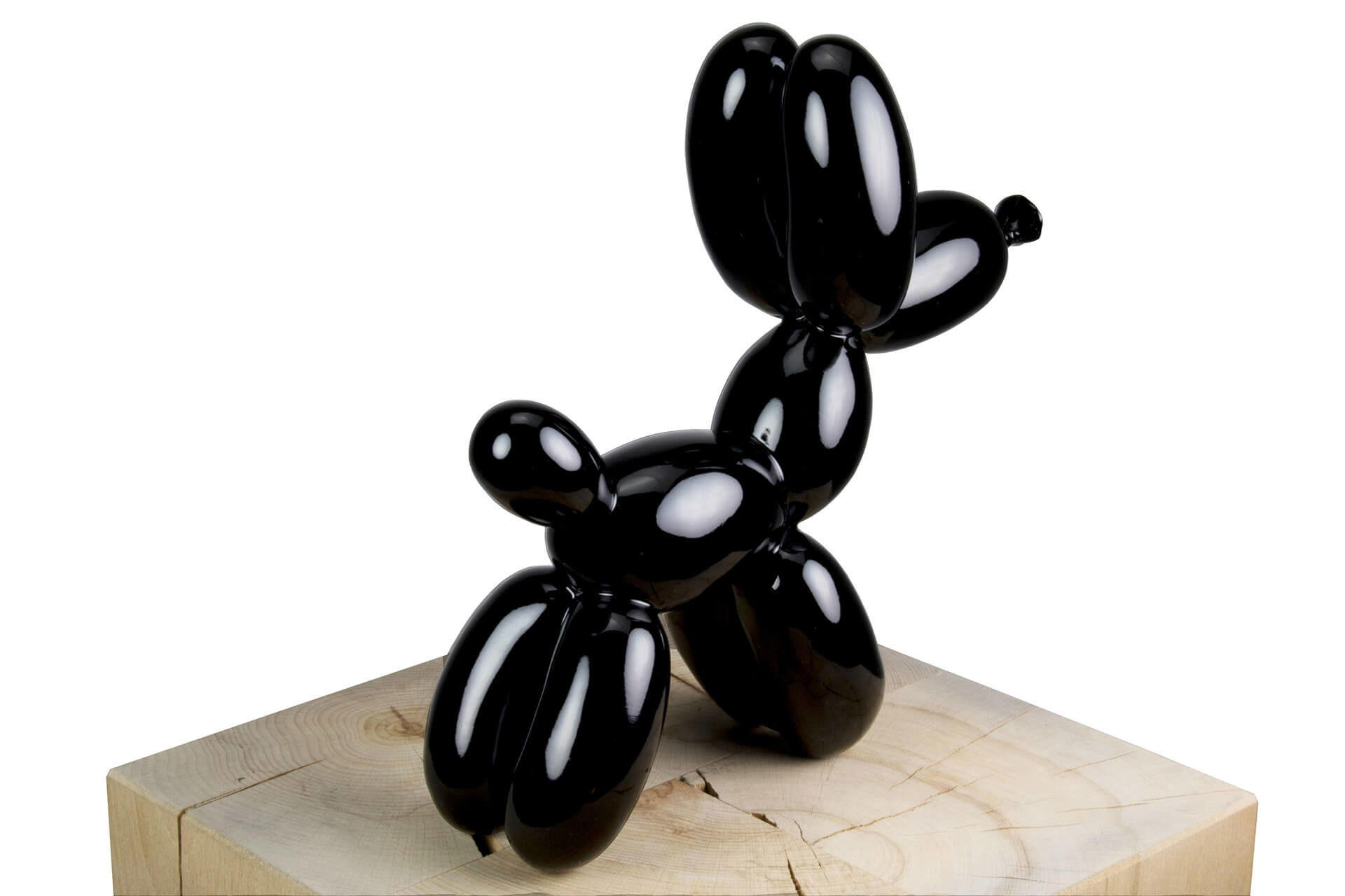 SKULPTUR Schwarz 28/26 cm - Schwarz, Stein (28/26/10cm) - KUNSTLOFT