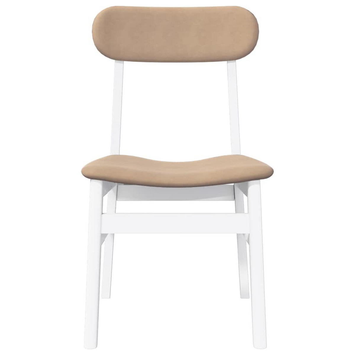 STUHL-SET 2 Stk Weydenhain 47/81.5/47 cm - Weiß, Holz (47/81.5/47cm) - ZMH