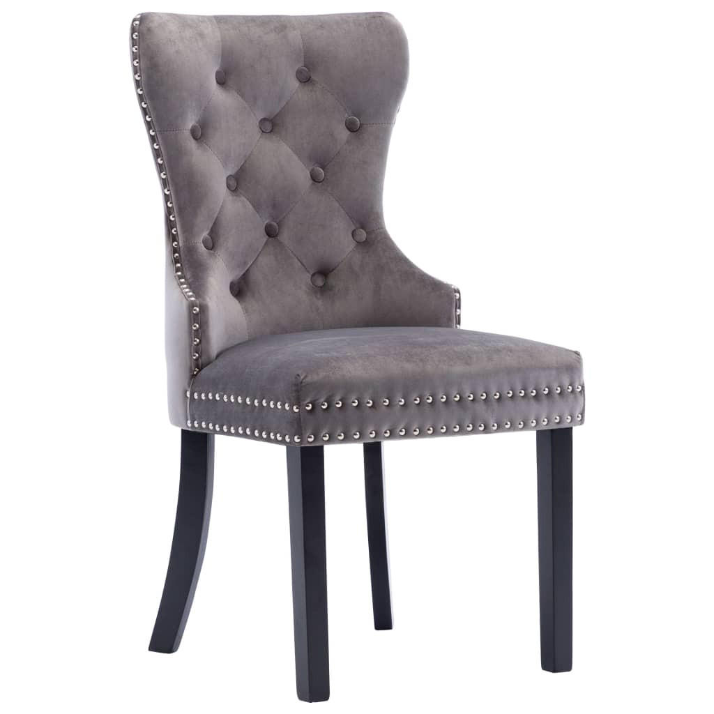 Thumbnail - ZMH Stuhl-Set, Grau, Metall, 51x98.5x59 cm, Esszimmer, Stühle, Esszimmerstühle, Vierfußstühle