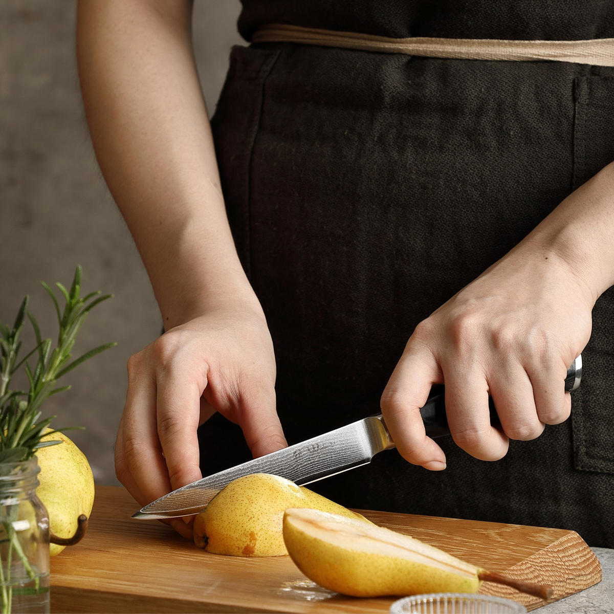 ALLZWECKMESSER 12 cm - Schwarz, Metall (24cm) - Wakoli