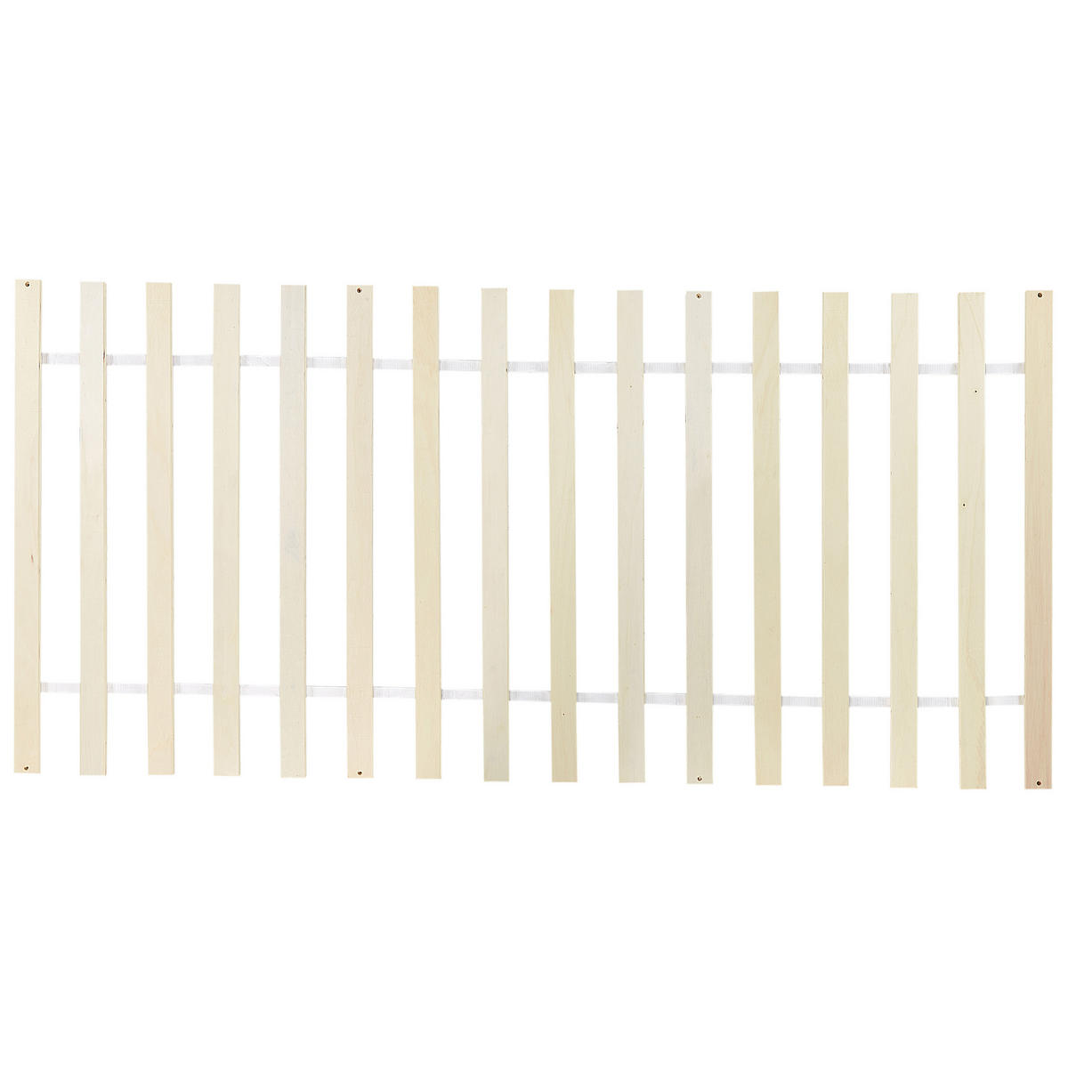 BETT mit Lattenrost 90/200 cm Weiß Vannes - Weiß, Holz (90/200cm) - Beliani