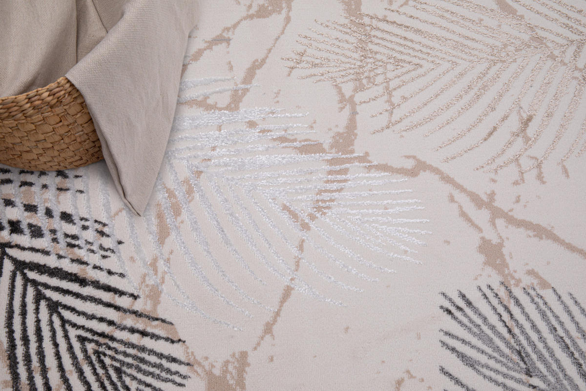 TEPPICH CRYSTAL Beige Creme 300/400 cm - Beige/Creme, Textil (300/400cm) - Tapiso