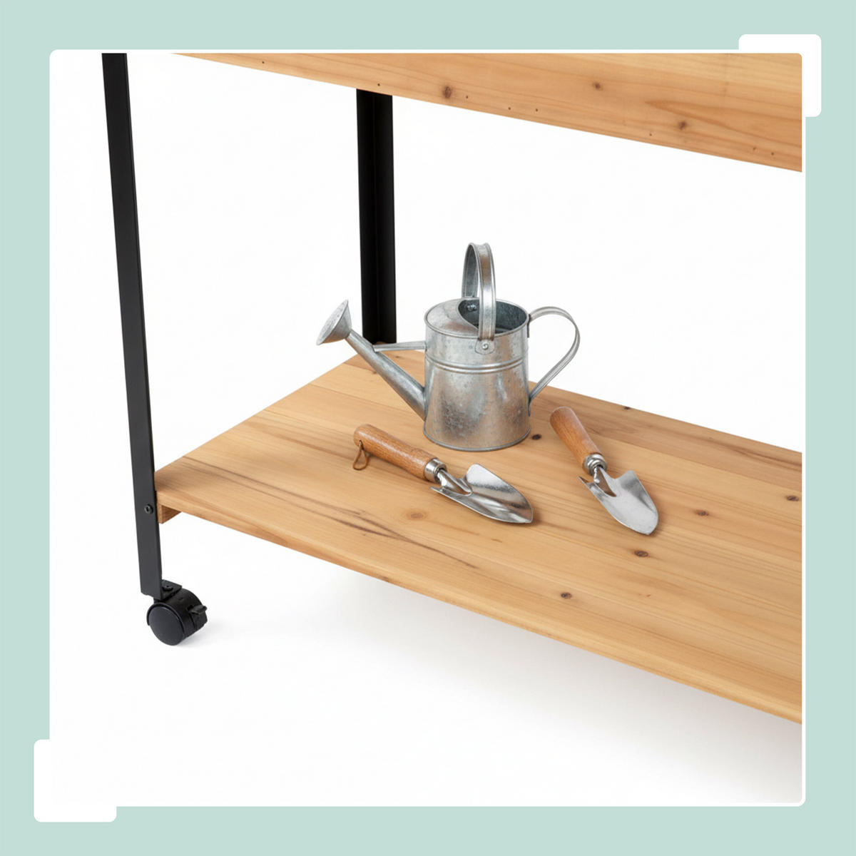 ZVÝŠENÝ záhon - různobarevná, kov/dřevo (102/165/47.5cm) - Relaxdays