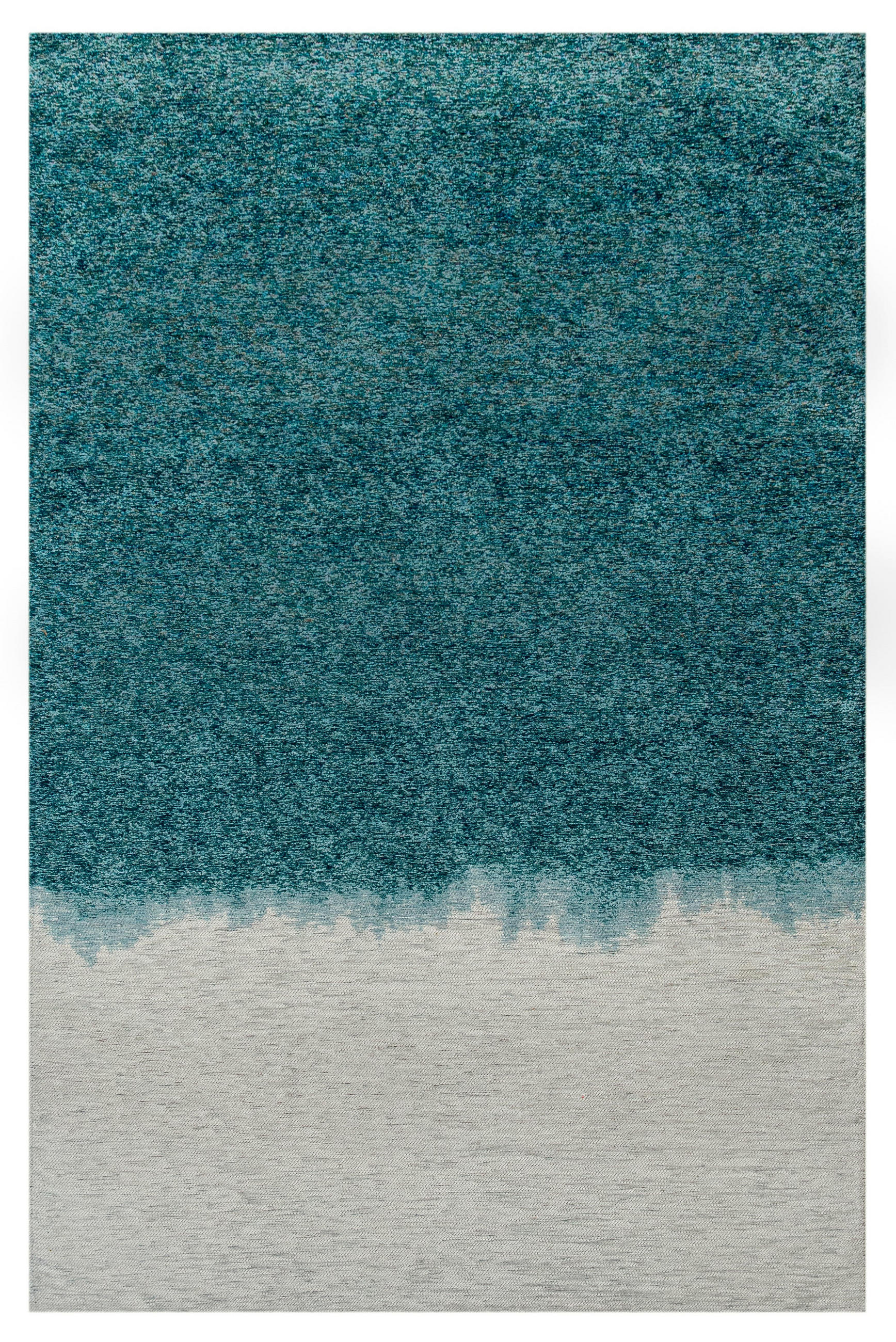 TEPPICH modern Flachgewebe BURST Blau 240 x 340 cm - Blau, Textil (240/340cm) - Novatrend
